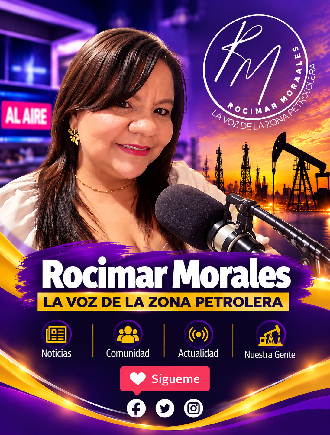 Rocimar Morales — La Voz de la Zona Petrolera